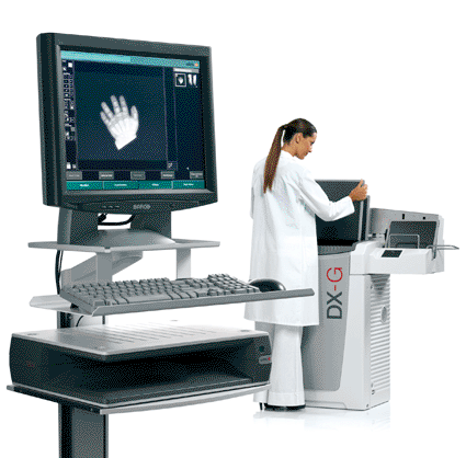 Image: The DX-G computed radiography (CR) system (Photo courtesy of Agfa HealthCare). Image: The DX-G computed radiography (CR) system (Photo courtesy of Agfa HealthCare).
